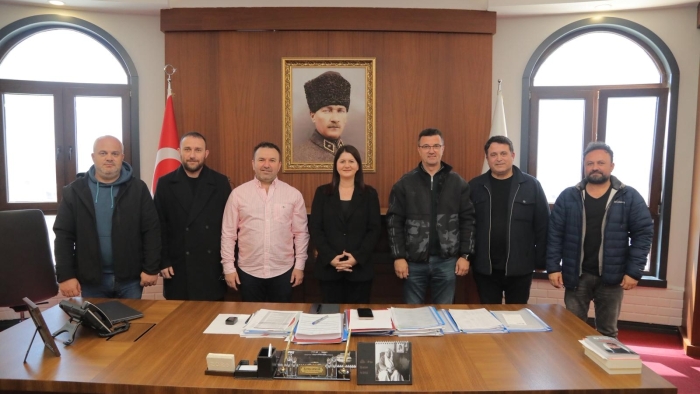 EGD ADAY YÖNETİMİNDEN BAŞKAN GENCAN’A ZİYARET